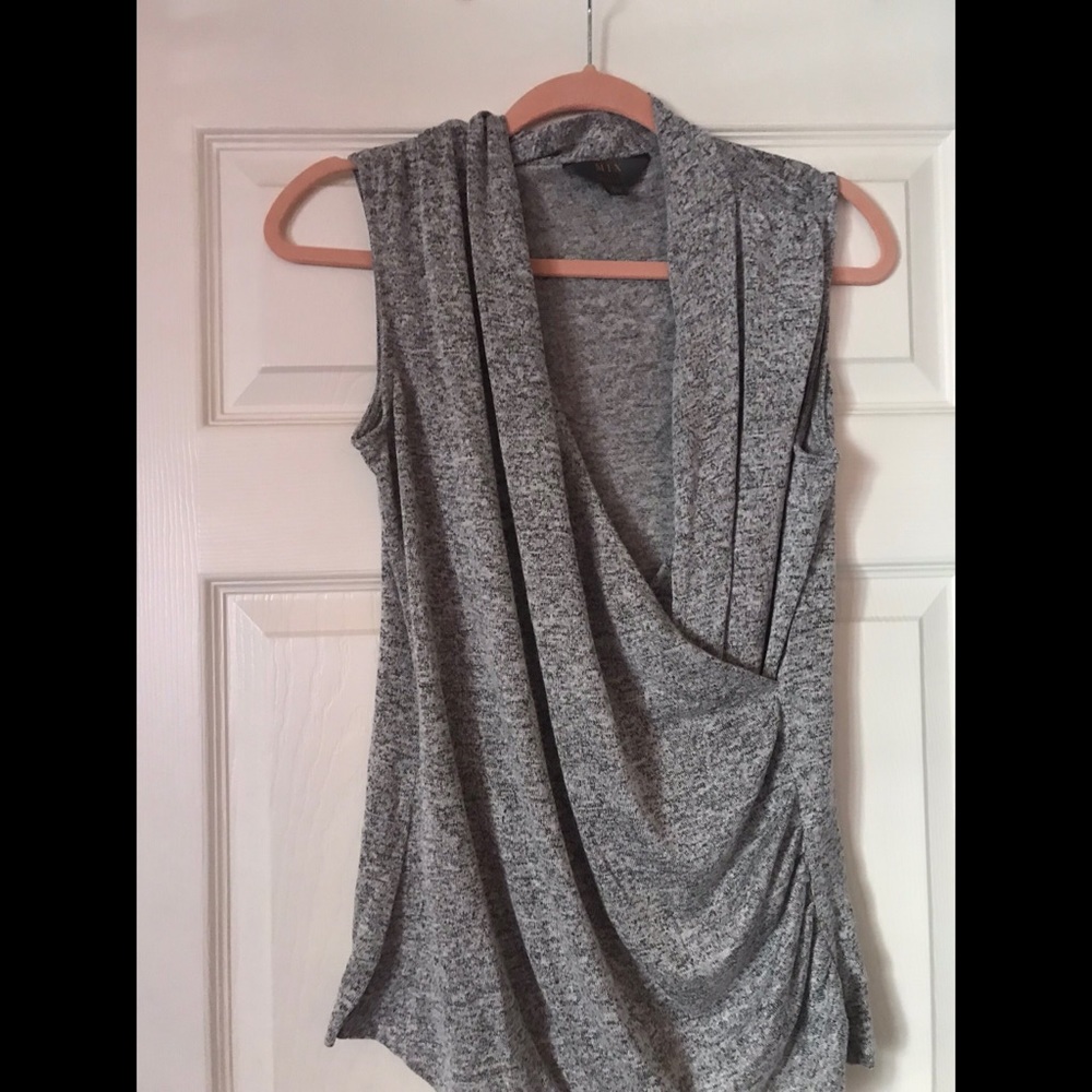 41 Hawthron Sweater tank with ruching